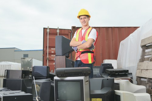 Recycling and responsible disposal during house clearance